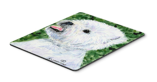 Caroline's Treasures SS8802MP Westie Mouse Pad, Hot Pad or Trivet for Home Office Gaming Working Computers Laptop Mouse Mat,Washable Large Mousepad