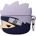 iFace Naruto Shippuden Anime Figure Case [ Compatible with AirPods Pro 1/Pro 2, Not for Pro 3] - Silicone Protective Cover [Carabiner Clip Included]