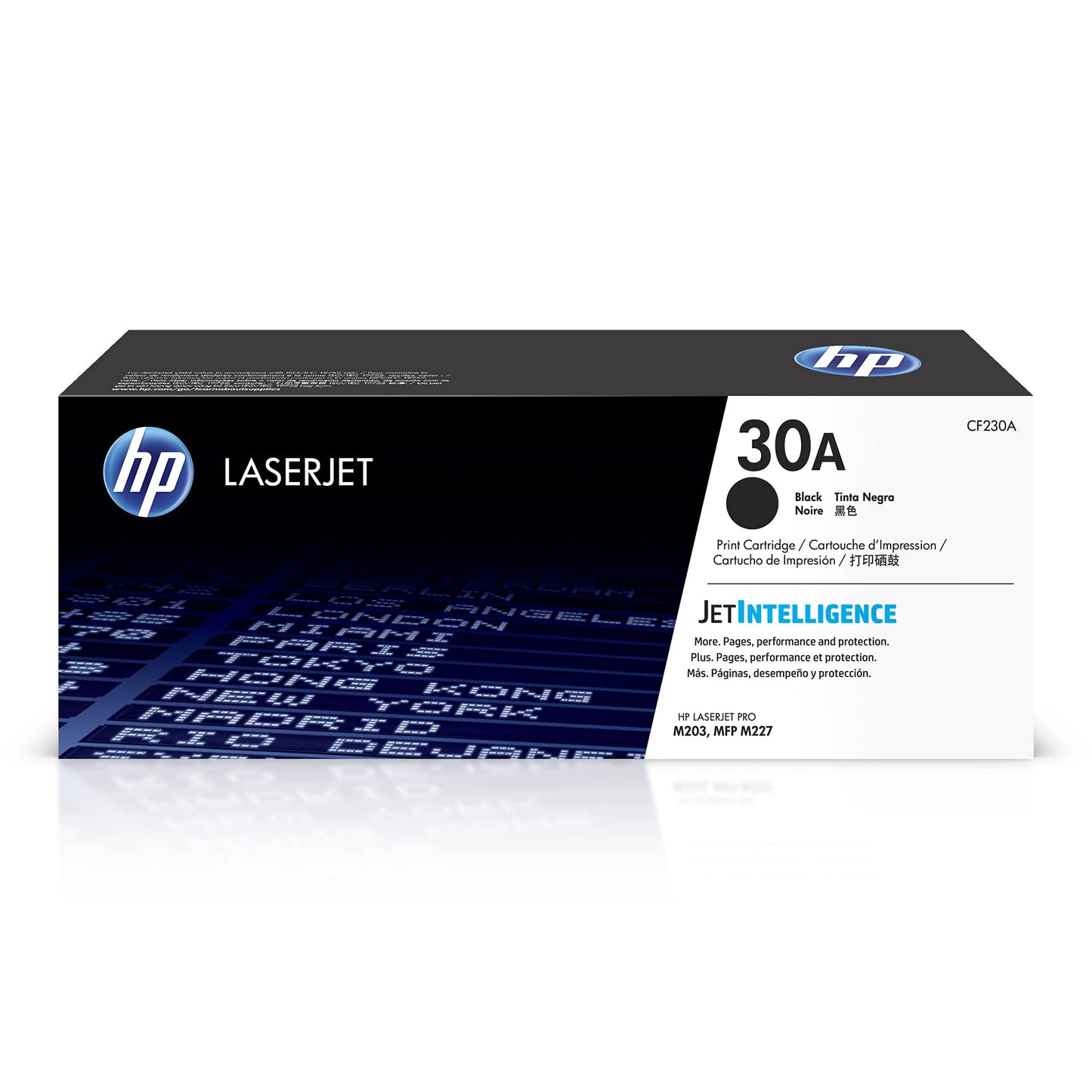 HP 30A Black Toner Cartridge | Works LaserJet Pro M203 Series, LaserJet Pro MFP M227 Series | CF230A