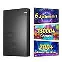 Kinhank 4TB Retro Gaming Hard Drive with 75,000+ Games,6 Systems in One,External Retro Game Hard Drive with 200+ Emulators,USB 3.0 HDD External Game