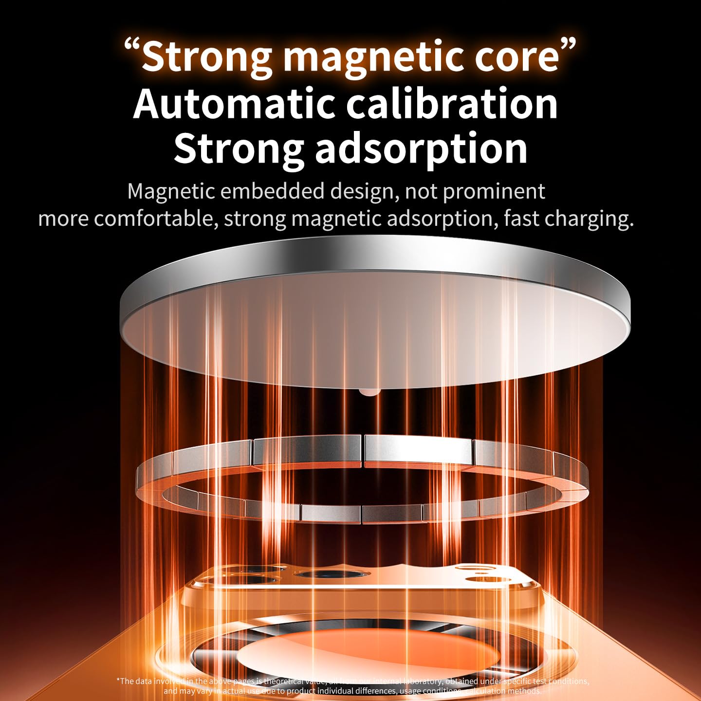 Doulings Magnetic Design for iPhone 12 Case,Compatible with MagSafe[Military Grade Drop Protection] Camera Lens Protector Cover Logo View Dust-Proof