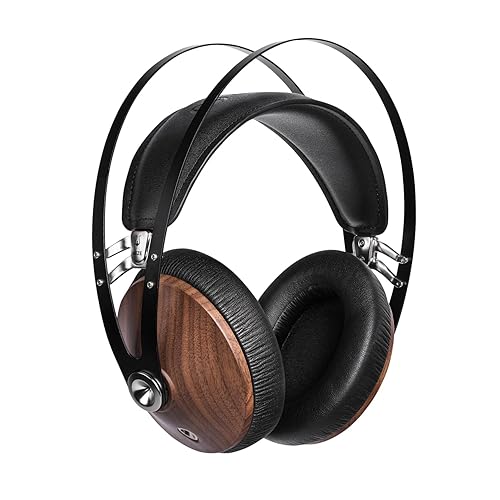 MEZE AUDIO | 99 Classics Walnut Silver | Wooden Closed-Back Headphones for Audiophiles | Gaming | Podcasts | Home Office | Wired Over-Ear Headphones…