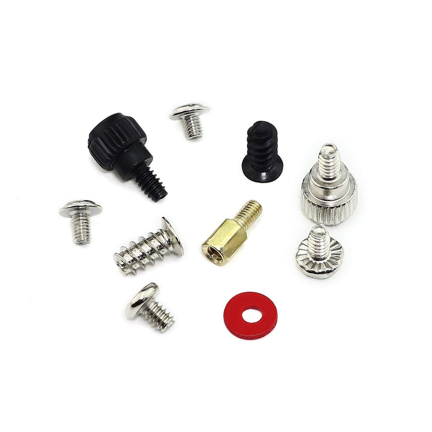 Sutemribor 300PCS Personal Computer Screw Standoffs Set Kit for Hard Drive Computer Case Motherboard Fan Power Graphics