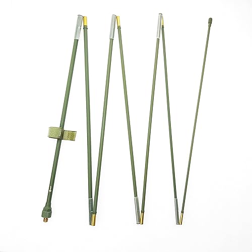 HF Manpack Collapsible 7 Element Whip Antenna 285 CM Length