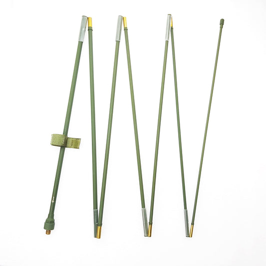 HF Manpack Collapsible 7 Element Whip Antenna 285 CM Length