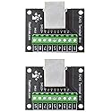 jujinglobal 2pcs RJ45 Mini Breakout Board with Screw Terminal 3.81mm Pitch Connector