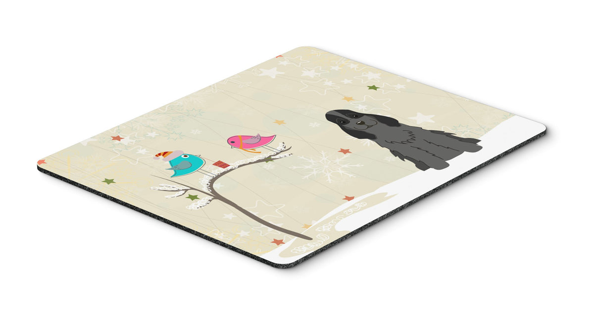 Caroline's Treasures BB2564MP Between Friends Cocker Spaniel - Black Mouse Pad, Hot Pad or Trivet for Home Office Gaming Working Computers Laptop