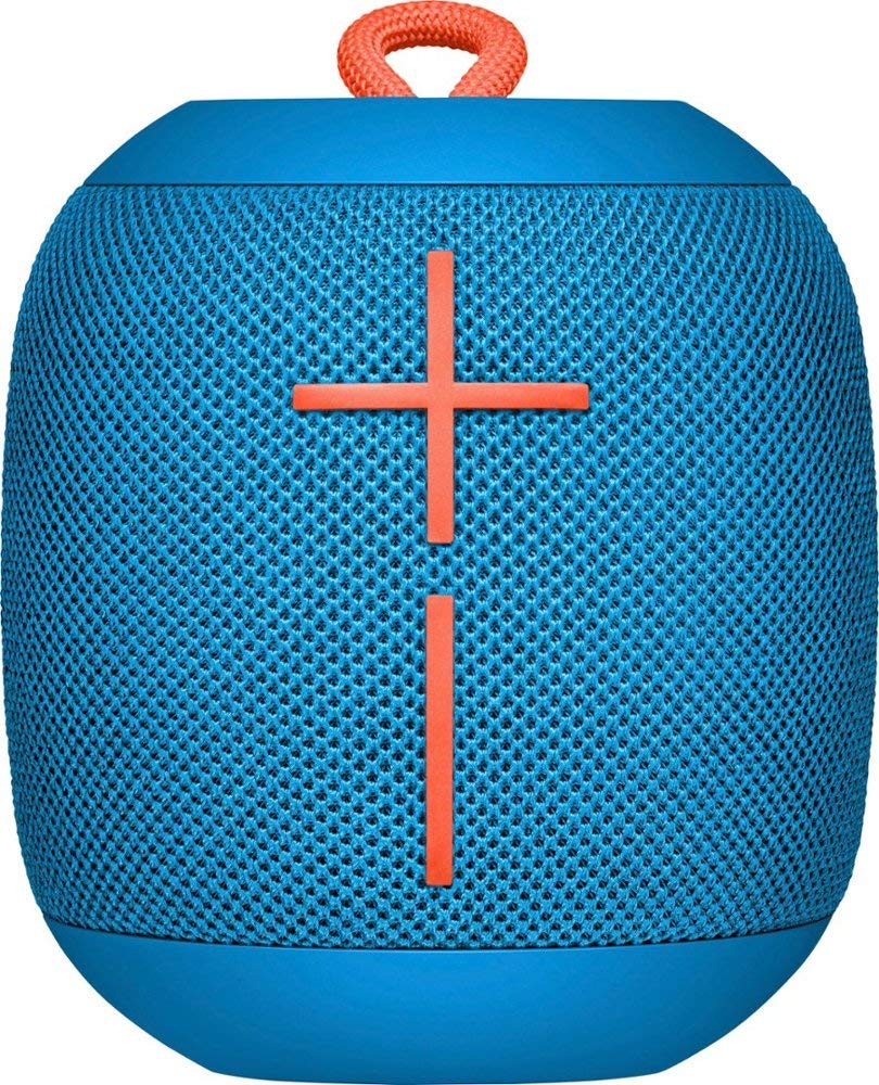 Ultimate Ears WONDERBOOM Super Portable Waterproof Bluetooth Speaker, Subzero Blue (Renewed)