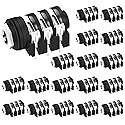DAIERTEK 1/4 Jack Female 6.35mm Stereo 1/4 inch Guitar Pedal Input Jack Socket PCB Mount 6 Pin Input Output -18pcs