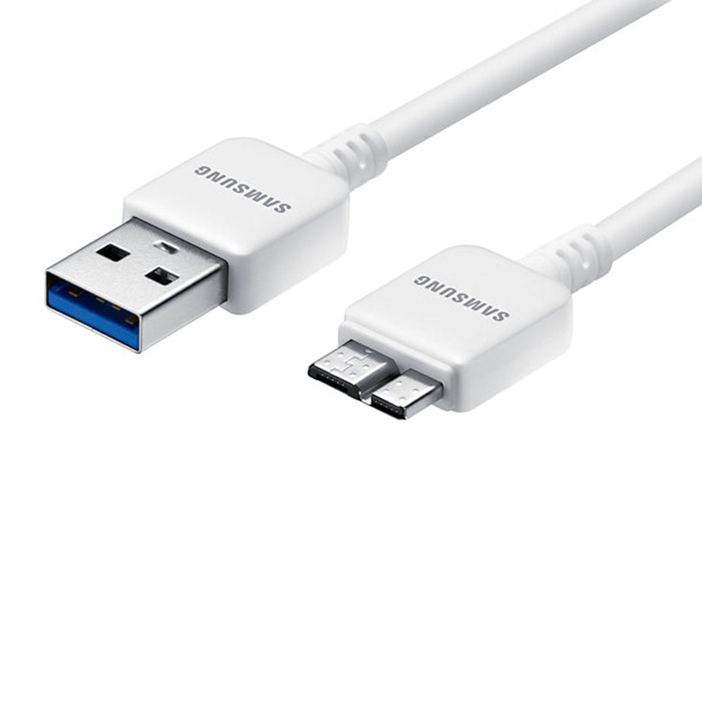 Samsung USB to 21Pin Data Cable for Galaxy S5 and Note 3 N9000, White (Non-Retail Packaging)