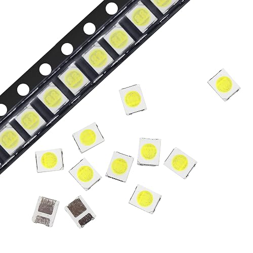 GuuYebe 200pcs 3528 2835 SMD LEDs Beads Sets Replacement LATWT470RELZK for led Backlight Strips LCD TV (3v 2835[3528] for 100 PCS + 6v 2835[3528]