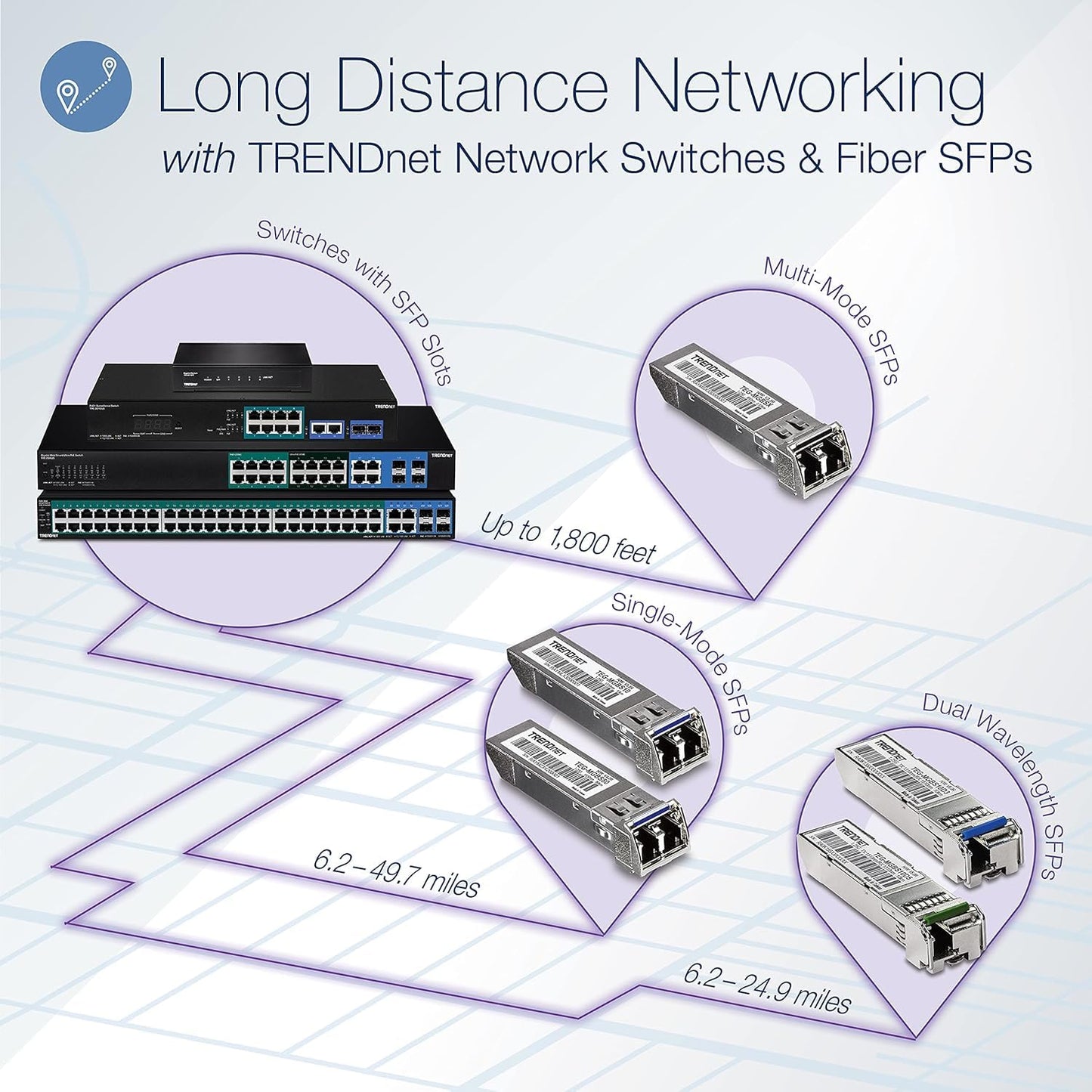 TRENDnet 28-Port Gigabit Switch with 4 x 10G SFP+ Ports, TEG-30262, 24 x Gigabit Ports, 4 x 10G SFP+ Ports, 128Gbps, 1U Rack Mountable, NDAA TAA
