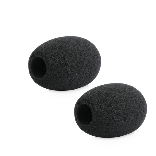 LEFXMOPHY Replacement for Rode WS5 Windscreen for NT5, M5, NT5-S, NT55, NT6 Pencil Condenser Microphones Pop Filter Mic Foam Cover 2-pack Windshield