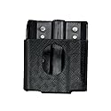 Zero9 Holsters - Model 2037 Body Cam Case, Compatible with Motorola Watchguard V700 Camera (Black Basketweave, Molle Loks)