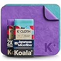 Koala Lens Cleaning Cloth | Japanese Microfiber | Glasses Cleaning Cloths | Eyeglass Lens Cleaner | Eyeglasses, Camera, VR/AR Headset, and Screen