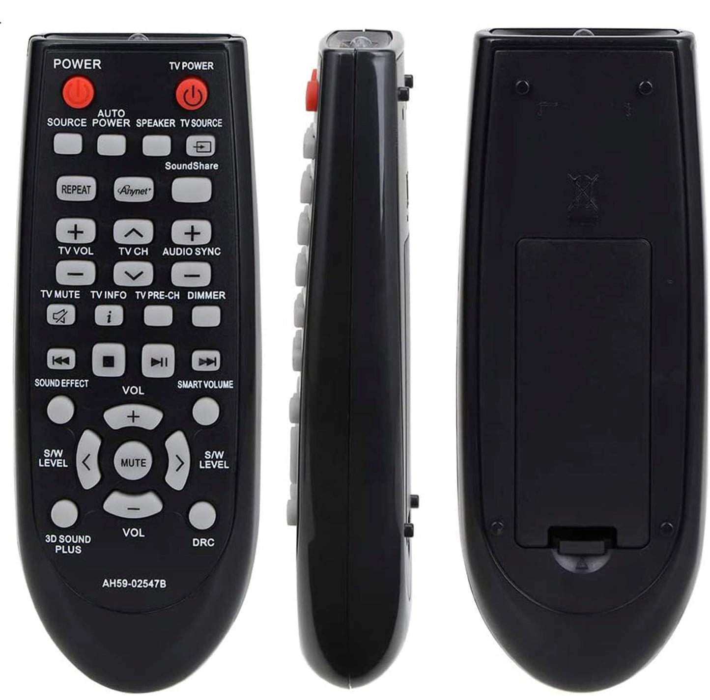 Remote Control Compatible with Samsung HW-D350/ZF HW-D450/XU HW-D550 HW-E350 HW-E450/ZAZZ01 HW-F355/ZA HW-F551 HW-H550 Home Theater Sound Bar System