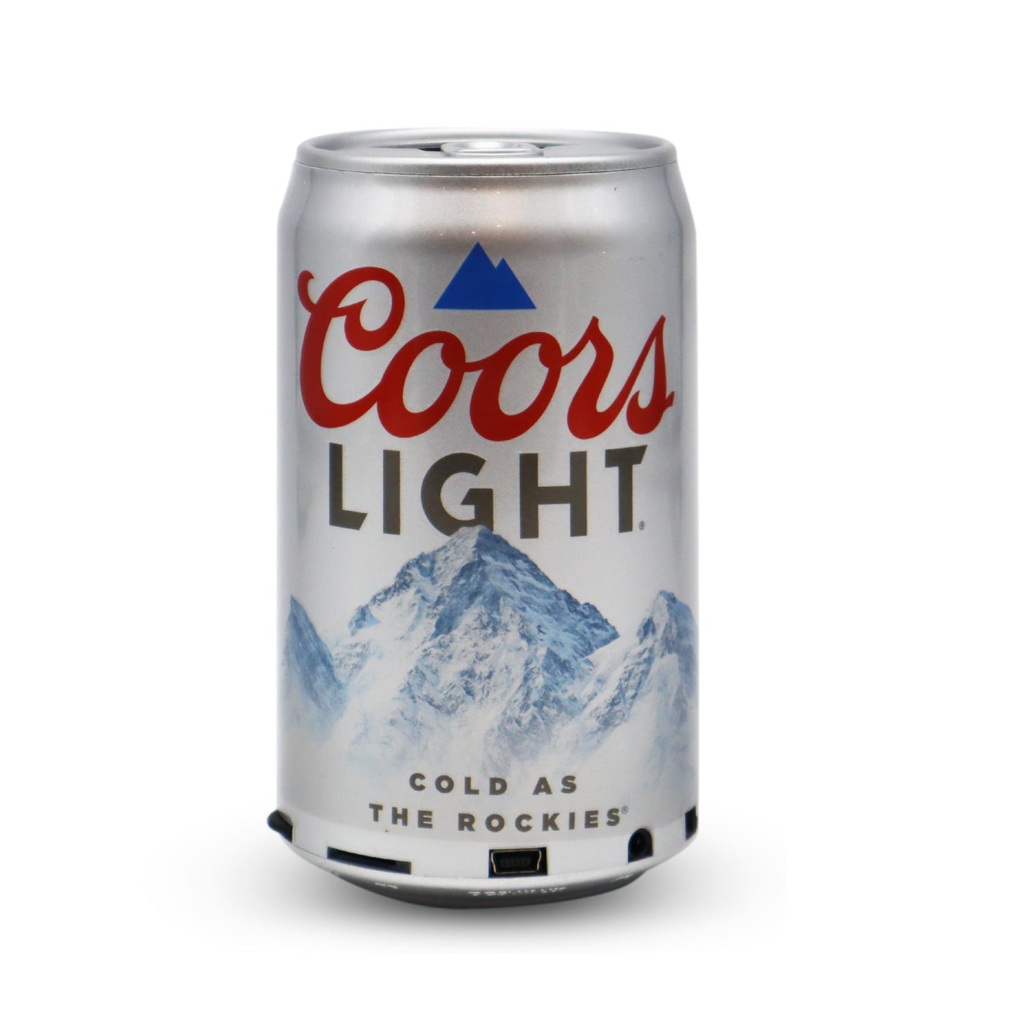Gabba Goods Coors Light Can Shape Bluetooth Speaker, Portable Wireless Speaker with Bluetooth 5.0, AUX, USB Slot & TF Slot | Loud Bass Sound | Compact