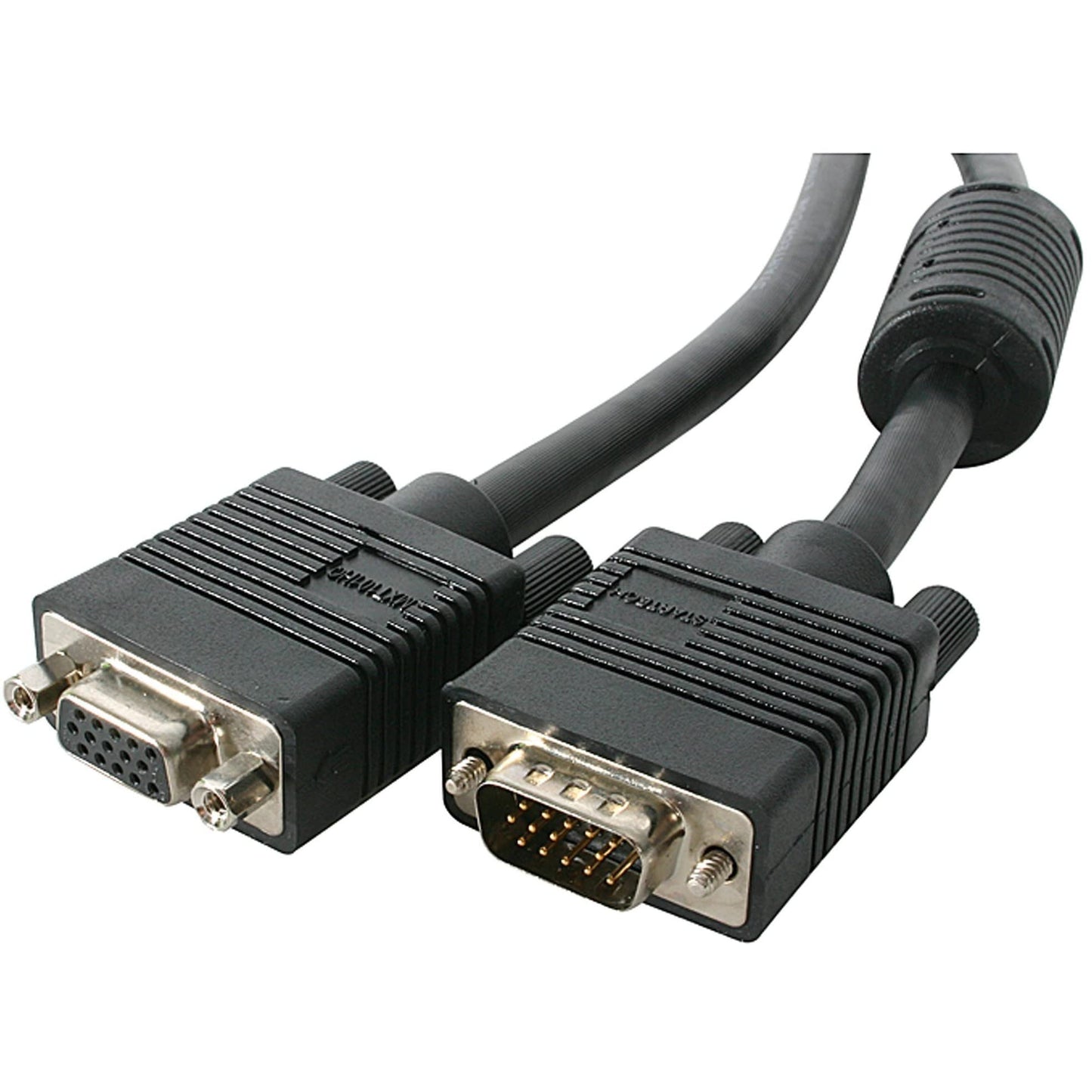 StarTech.com 35 ft Coax High Resolution VGA Monitor Extension Cable - HD15 M/F - 35ft VGA Extension Cable (MXT101HQ35) Gray