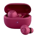 JLab Go Pop ANC True Wireless Earbuds & Charging Case, Fuchsia, Active Noise Cancelling, 10mm Drivers, Dual Connect, Customize Your Sound with App, Be