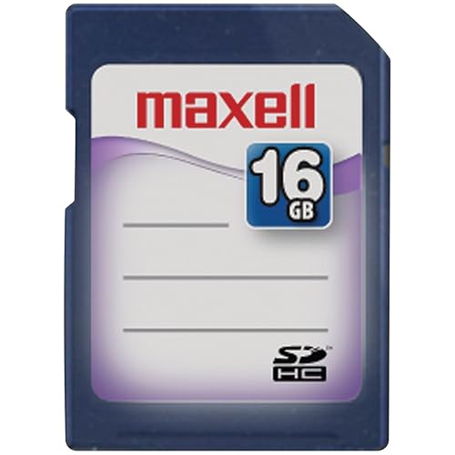 Maxell 16 GB Class 2 SDHC Flash Memory Card 501003