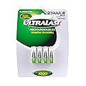 ULTRALAST ULN423AAASL - 2/3 AAA (Two Thirds Triple A Battery) Solar Batteries for Outdoor Solar Lights - NICAD 1.2 Volt, 150mAh, Rechargeable Battery…