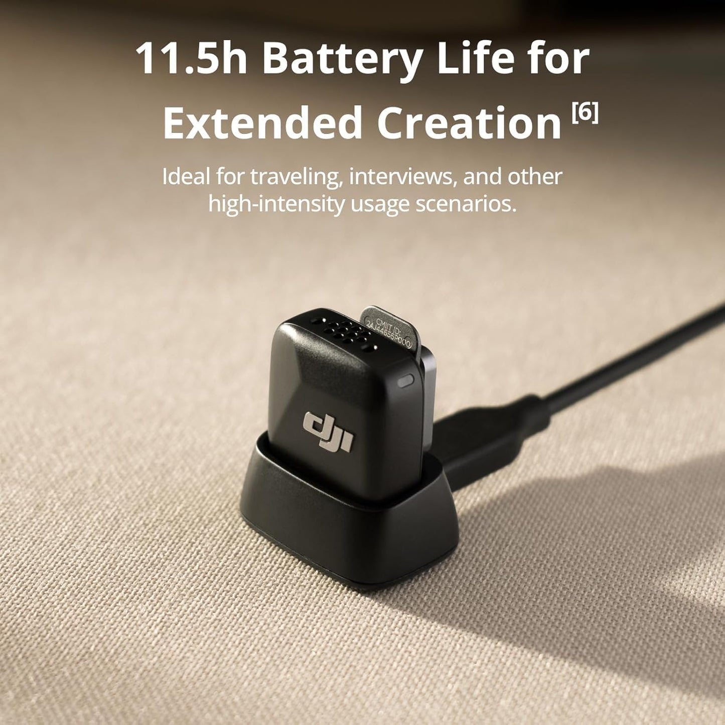 DJI Mic Mini (2 TX + 1 Mobile RX), Wireless Lavalier Microphone for iPhone 17/16/15 & Android/PC/Tablet, Plug-and-Play, 300m Transmission, Ultralight