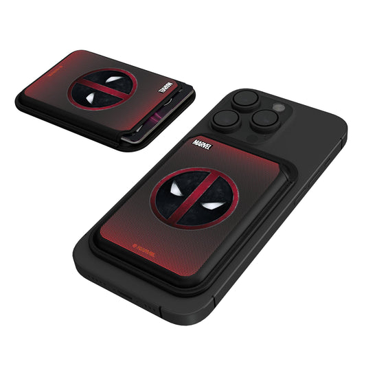 Keyscaper Marvel Deadpool Grid Black Magnetic Credit Card Wallet
