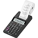 Casio HR-10RC Mini Desktop Printing Calculator | Portable | 12-Digit Display | One-Color Printer | Tax & Currency | Ideal for Taxes, Bookkeeping