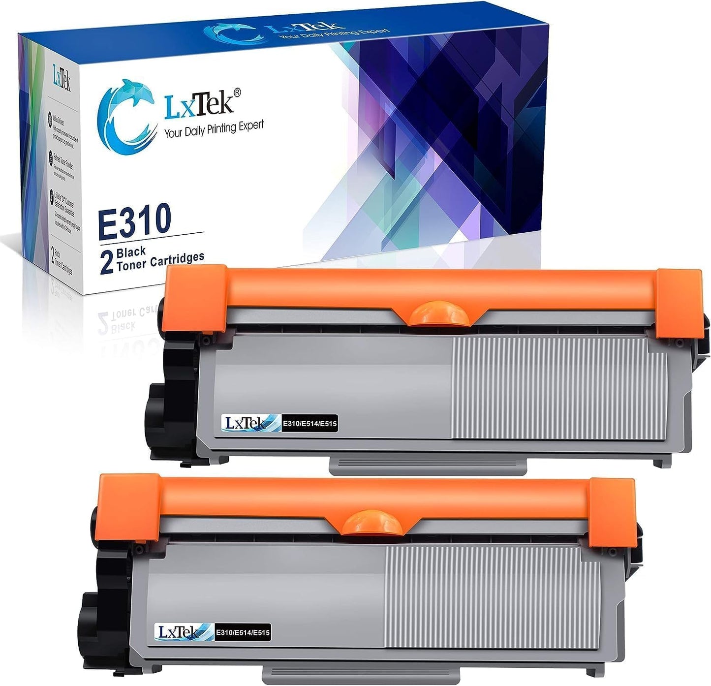 LxTek Compatible Toner Cartridge Replacement for Dell E310 E310dw E514 E515 P7RMX PVTHG 593-BBKD Compatible with Dell Wireless Monochrome E310dw