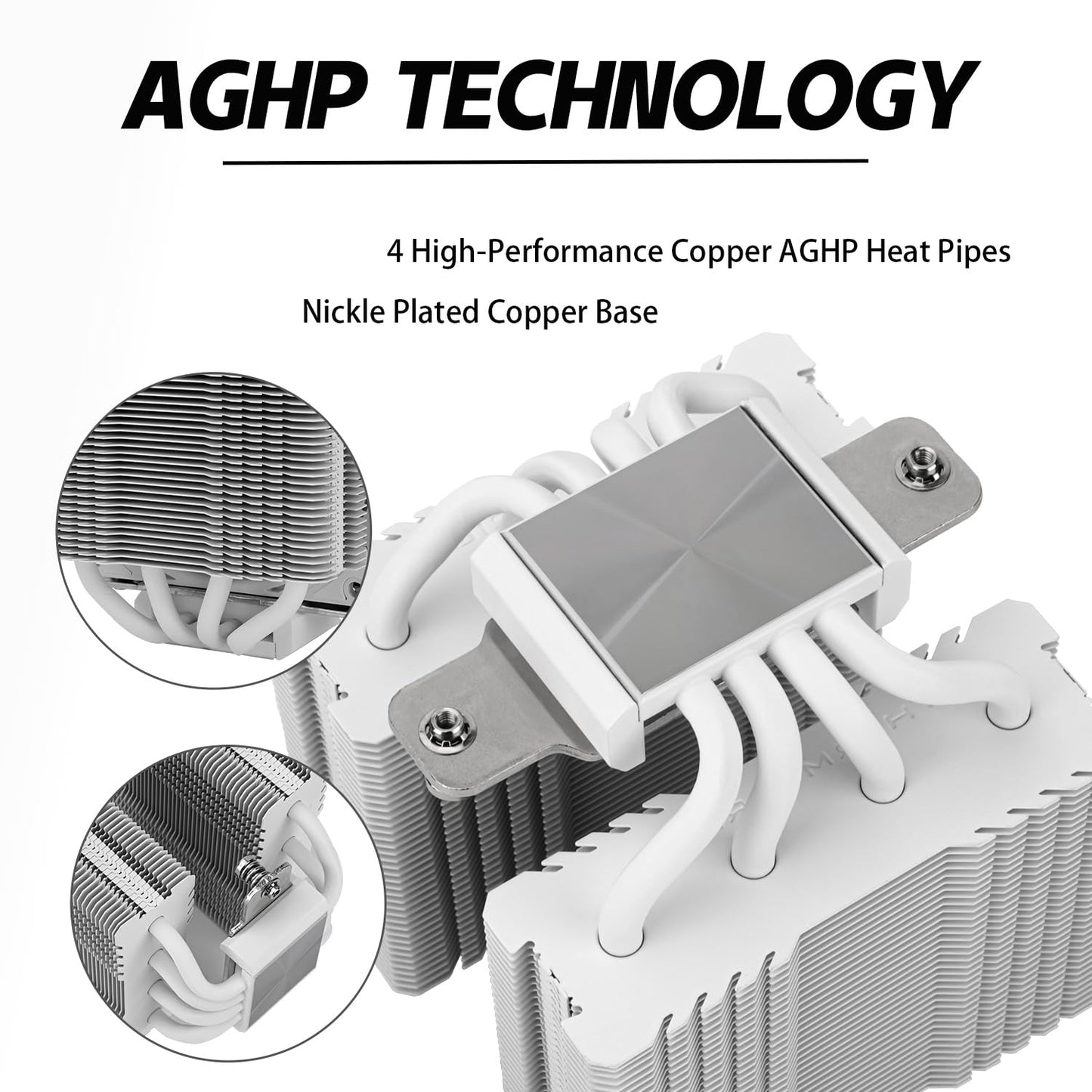 Thermalrlght Peerless Assassin 90 SE White CPU Air Cooler, Double Towers CPU Heatsink Cooler, with TL-P9W Quiet PWM Fan, Computer CPU Cooling