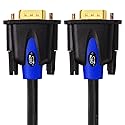 SHD VGA Cable, VGA to VGA HD15 Monitor Cable for PC Laptop TV Projector-3Feet