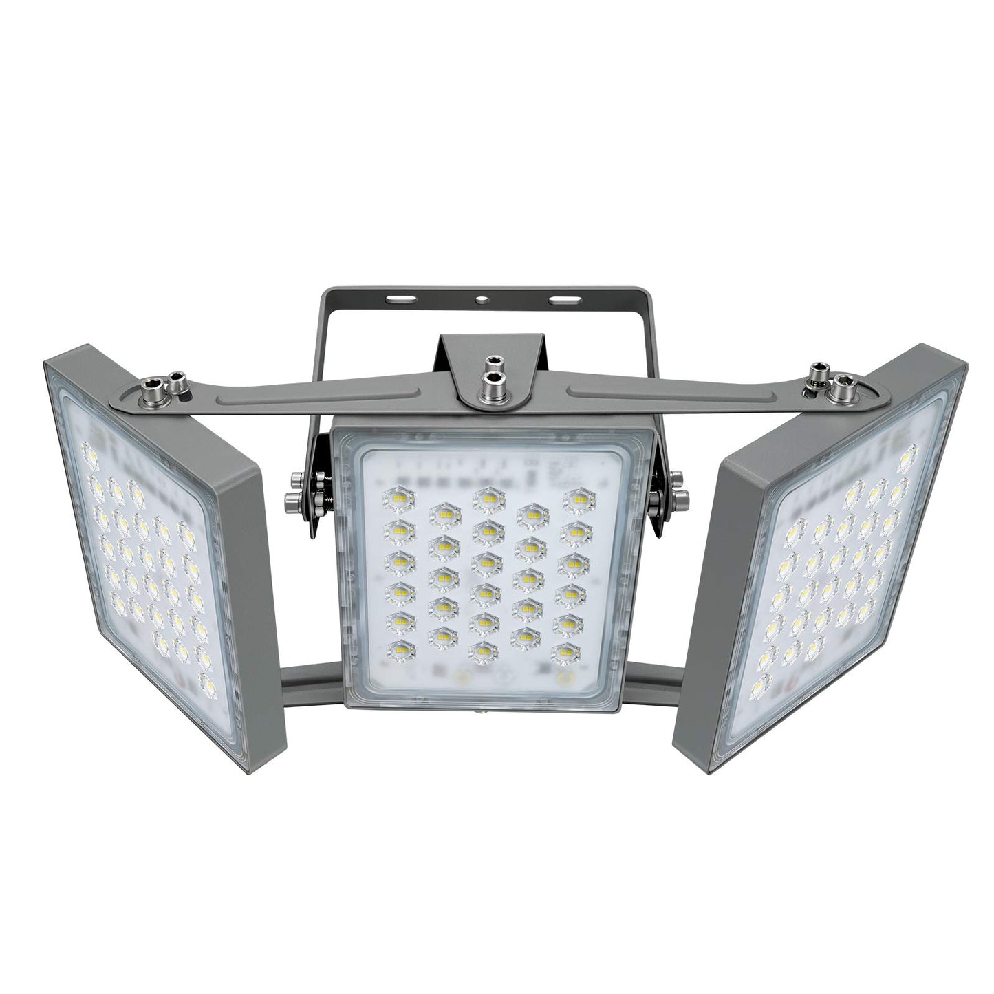 STASUN LED Flood Light Outdoor, 150W 13500lm Outdoor Lighting with 330° Lighting Angle, 5000K, 3 Adjustable Heads, IP66 Waterproof LED Exterior
