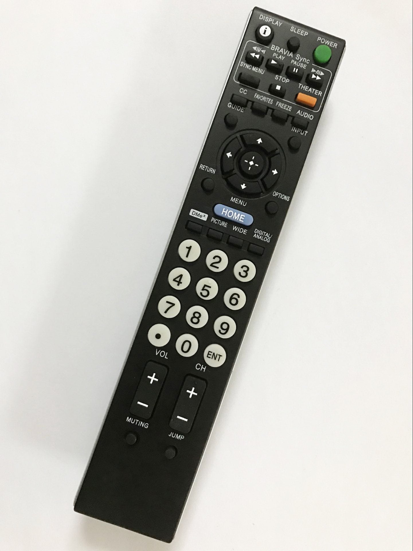 Replacement Remote Control for Sony TV KDL-32XBR6 KDL-46V4100 KDL-46W4100 KDL-52W4100 KLV-52W410A