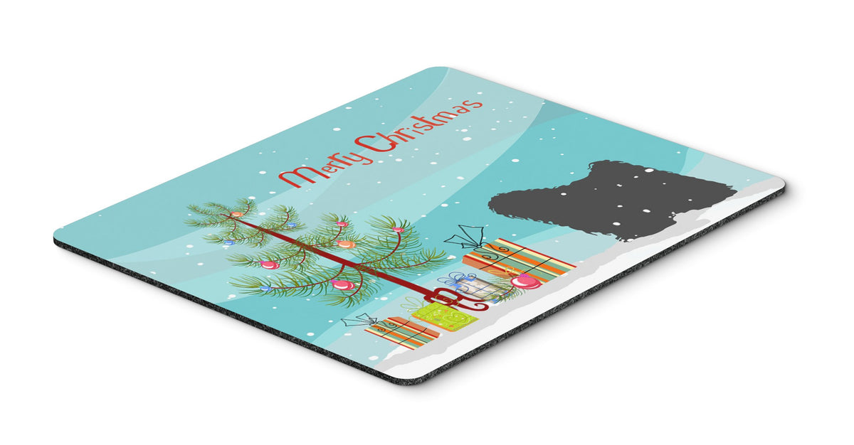 Caroline's Treasures BB2981MP Puli Merry Christmas Tree Mouse Pad, Hot Pad or Trivet for Home Office Gaming Working Computers Laptop Mouse