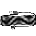 ROVE Ultimate 12ft USB-C Car Charging Power Cable R3, R2-4K (USB- C Port), and R2-4K PRO Dash Cam | Check Compatibility Image Before Purchasing