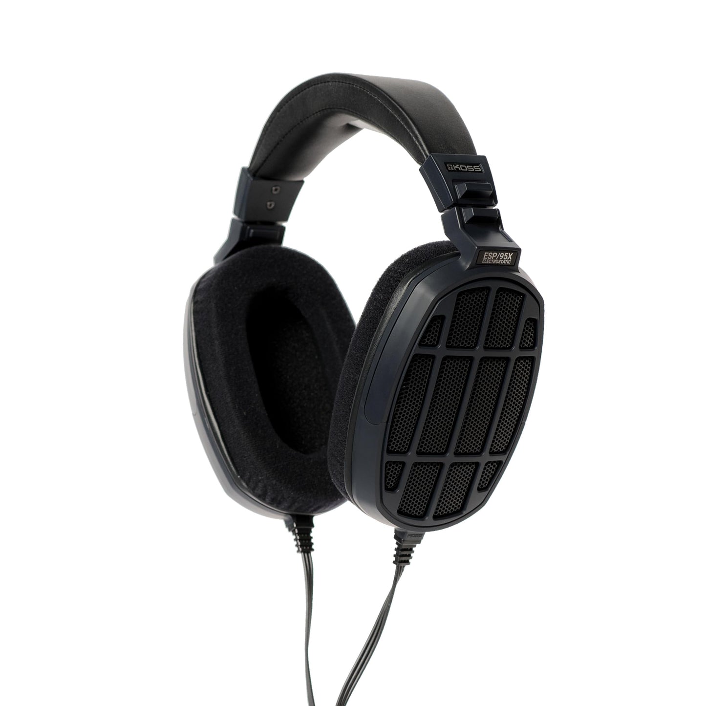 Koss ESP-95X Plus Electrostatic Stereophone, Professional Full Size Over-Ear Studio Headphone, Leather Carrying Case Included, Black