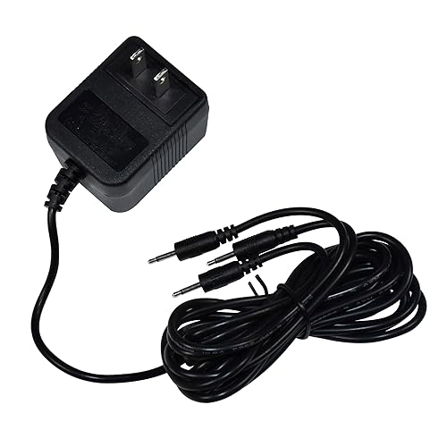 HQRP AC Adapter for Department 56 56.55026 5655026 UD-0305B 5502-6 SA 41-350 Christmas Lane Lit Gate 800005 Snow Village Power Supply Cord
