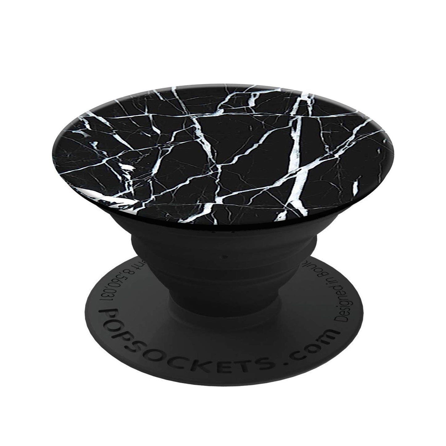 PopSockets: Collapsible Grip and Stand for Phones and Tablets - Black Marble