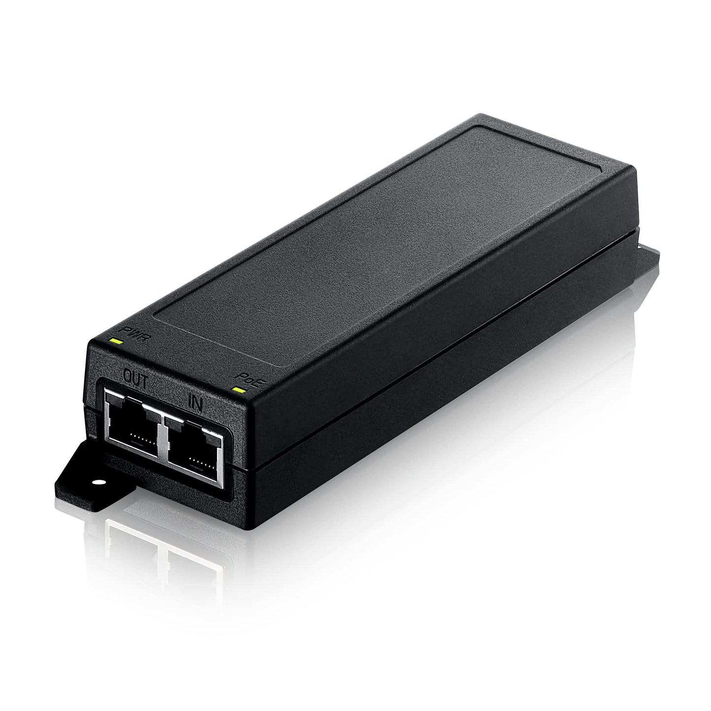 Zyxel Single port Powerinjector | 1-2.5G MultiGig 802.3at PoE+ Injector | Simple Plug and Play | IEEE 802.3af/at