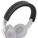 WC BandZ Solo - Silicone Headband Cover for Beats Headphones by Wicked Cushions | Enhanced Comfort & Sweat Protection | for Beats Solo 4, 2, 3 | Black