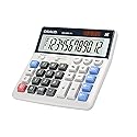 OSALO Desktop Calculator Extra Large Display 12 Digits Big Buttons Solar Accounting Calculator for Office (OS-200ML)
