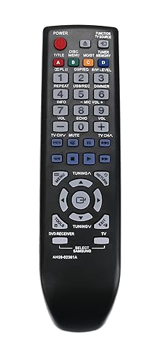 New AH59-02361A Replace Remote fit for Samsung Home Theater HT-D330K HT-D355K HT-D353HK HT-D350KF HT-D350K HT-D350K/ZD AH59-02196D