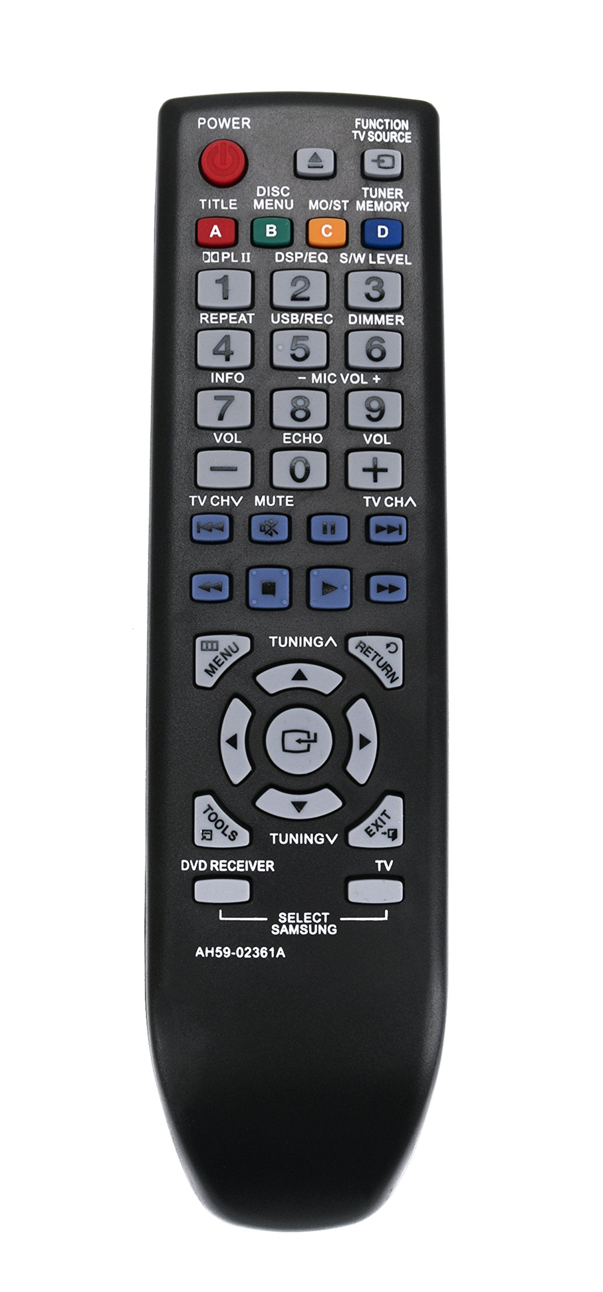 New AH59-02361A Replace Remote fit for Samsung Home Theater HT-D330K HT-D355K HT-D353HK HT-D350KF HT-D350K HT-D350K/ZD AH59-02196D
