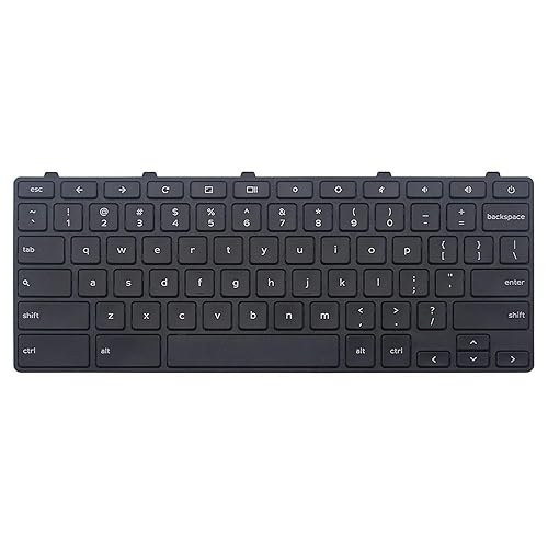 AUTENS Replacement US Keyboard for Dell Chromebook 3180 3181 3189 3380 Laptop No Backlight