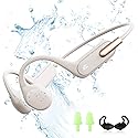 HIFI WALKER Bone Conduction Headphones Waterproof Swimming Headset, Wireless Bluetooth 5.3, IPX8 with Built-in 32GB MP3 Player, Sport Headphones…