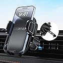 ZRTXBA Phone Holders for Your Car with Metal Hook Clip, Air Vent Cell Phone Car Mount 360° Rotation Car Phone Holder Universal Automobile Cradle Fit