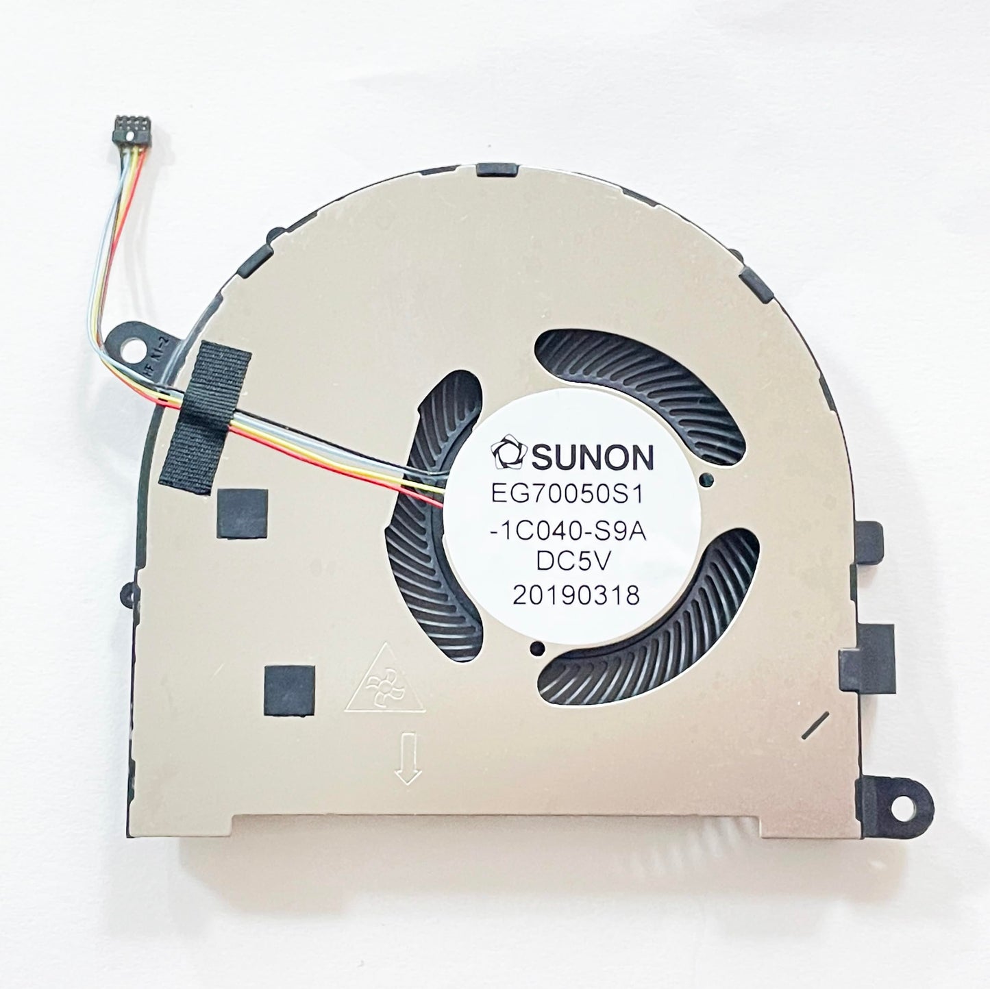 Fleshy Leaf Replacement CPU+GPU Cooling Fan for Lenovo Yoga C940-15IRH Yoga 9-15IMH5 Series 5H40S19977 EG70050S1-1C040-S9A EG70050S1-1C030-S9A