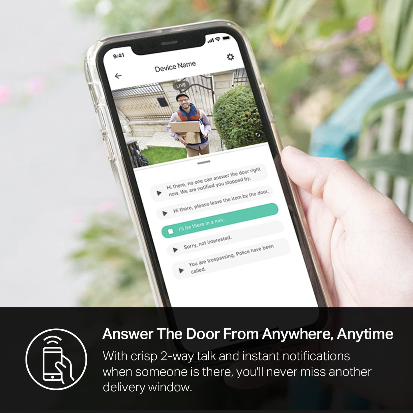Kasa Smart Video Doorbell Camera Hardwired w/Chime, 2K Resolution, Always-on Power, Night Vision, 2-Way Audio, Real-Time Notification, Cloud & SD Card