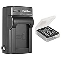 Kastar 1-Pack Battery and AC Wall Charger Replacement for Fujifilm NP-70 Battery, BC-70 Charger, FinePix F20, F40fd, F45fd, F47fd Cameras