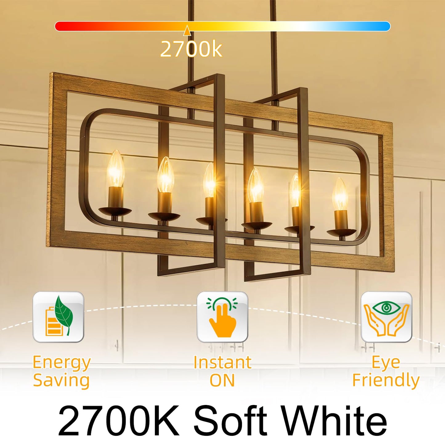 GvvooHome E12 Candelabra Light Bulbs 40 watt Equivalent, E12 LED Bulb 2700K